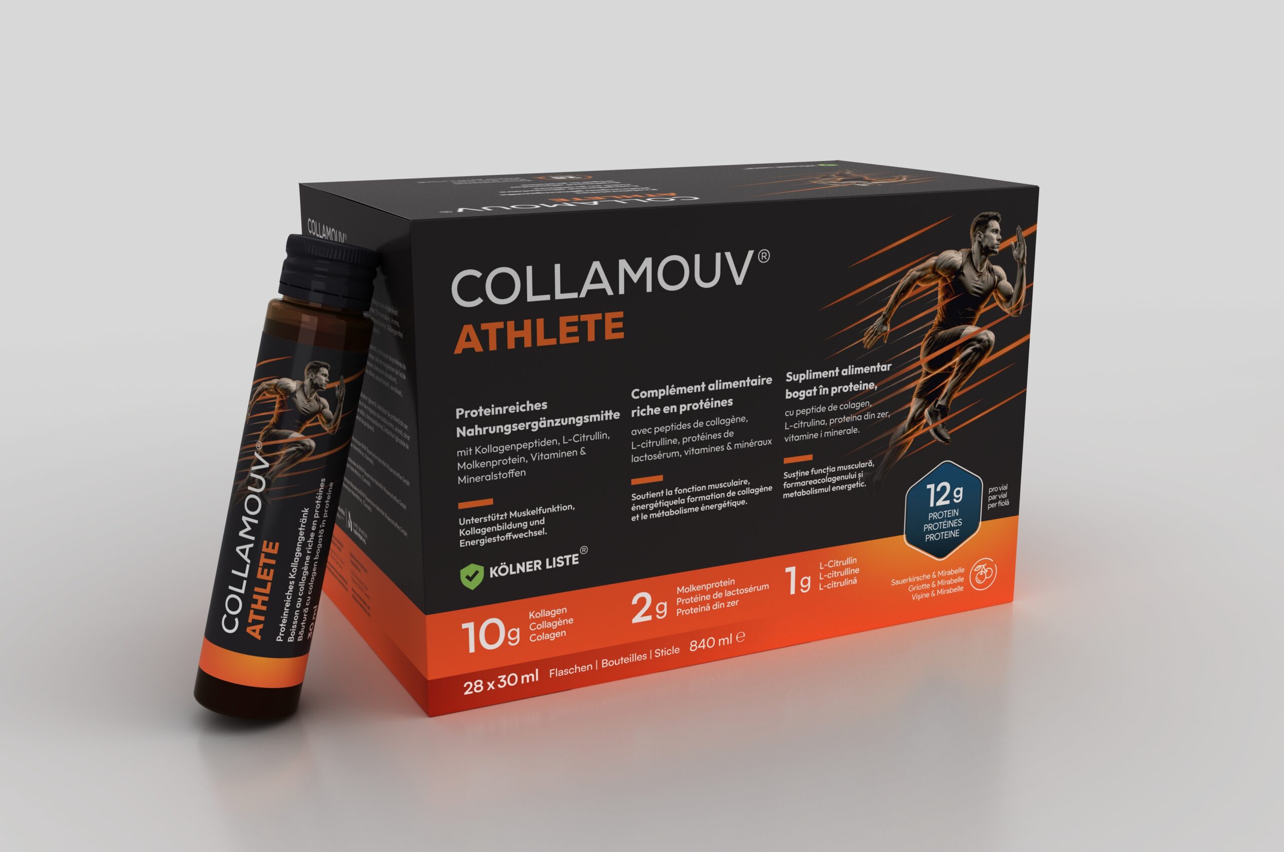 CollaMouv® Athlete, 28 × 30 ml, mit Kölner-Liste®-Logo