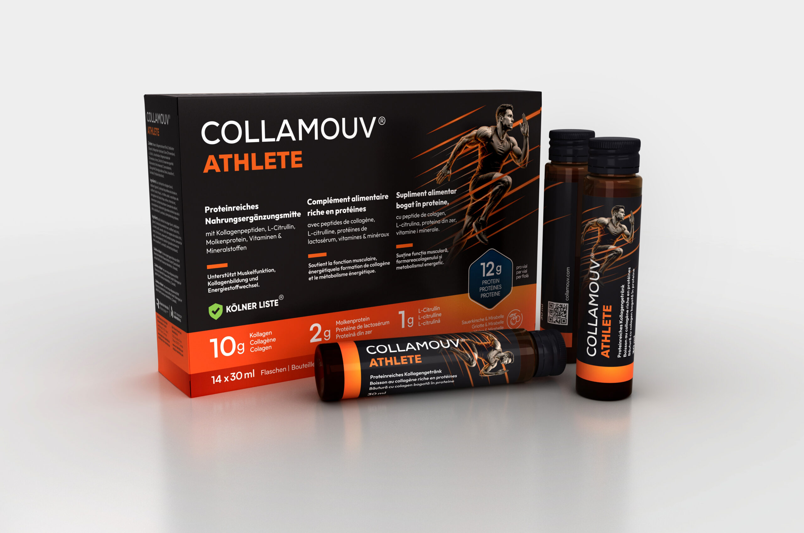 CollaMouv® Athlete, 14 × 30 ml, mit Kölner-Liste®-Logo
