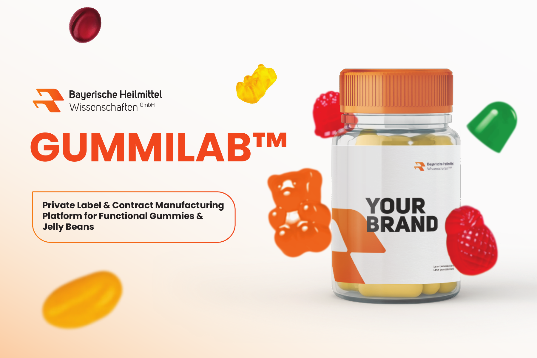 GUMMILAB™ – Private Label Gummies und Jelly Beans, Made in Germany