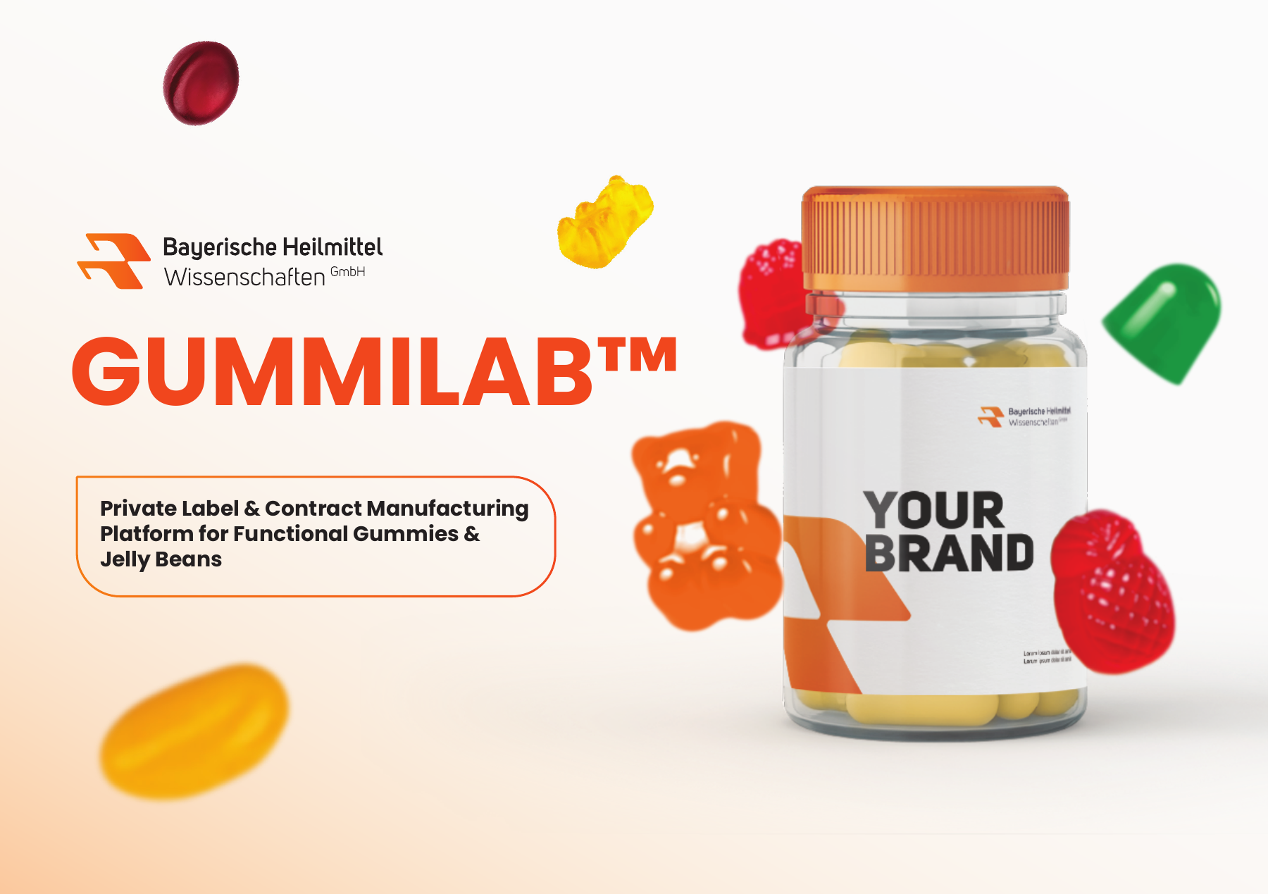 GUMMILAB™ – Private Label Gummies und Jelly Beans, Made in Germany